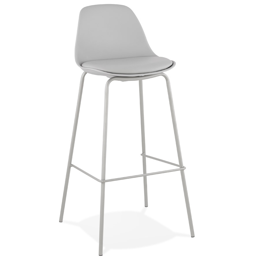 kokoon design Bar stool 'COOKIE' gray industrial style kokoon design Bar stool 'COOKIE' gray industrial style