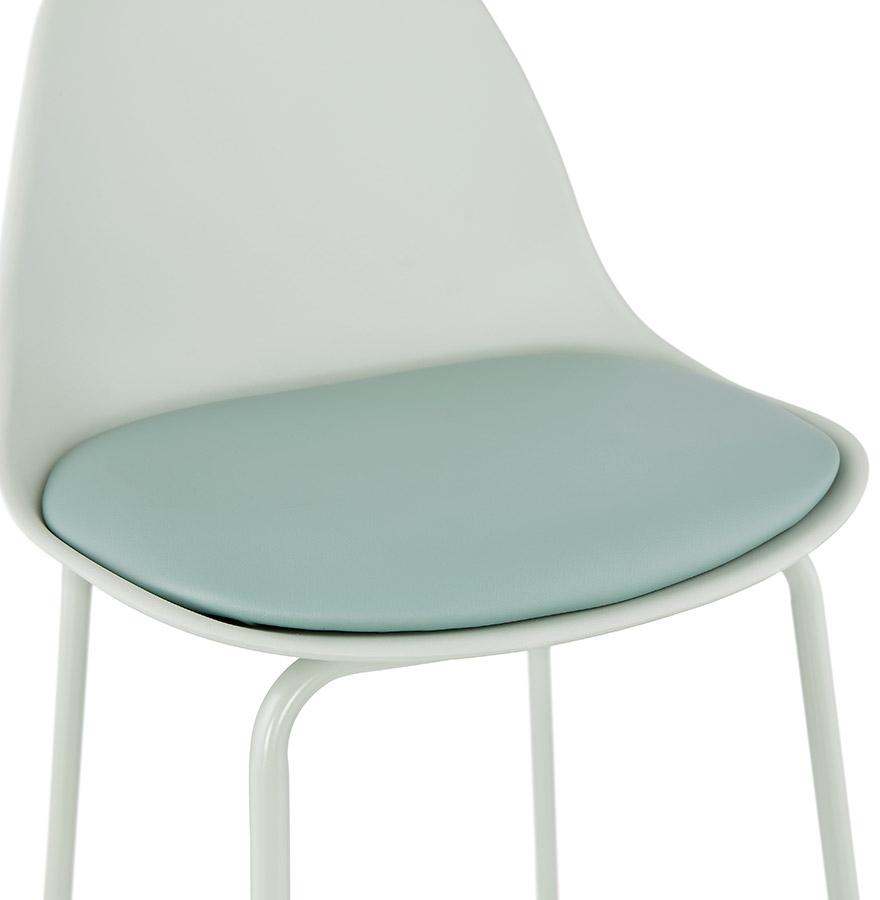 Kokoon Design Bar Stool 'COOKIE' Light Green Industrial Style