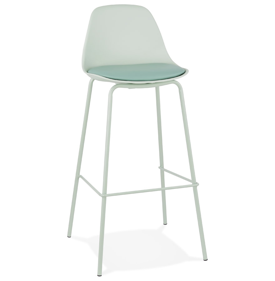 kokoon design Bar stool 'COOKIE' light green industrial style