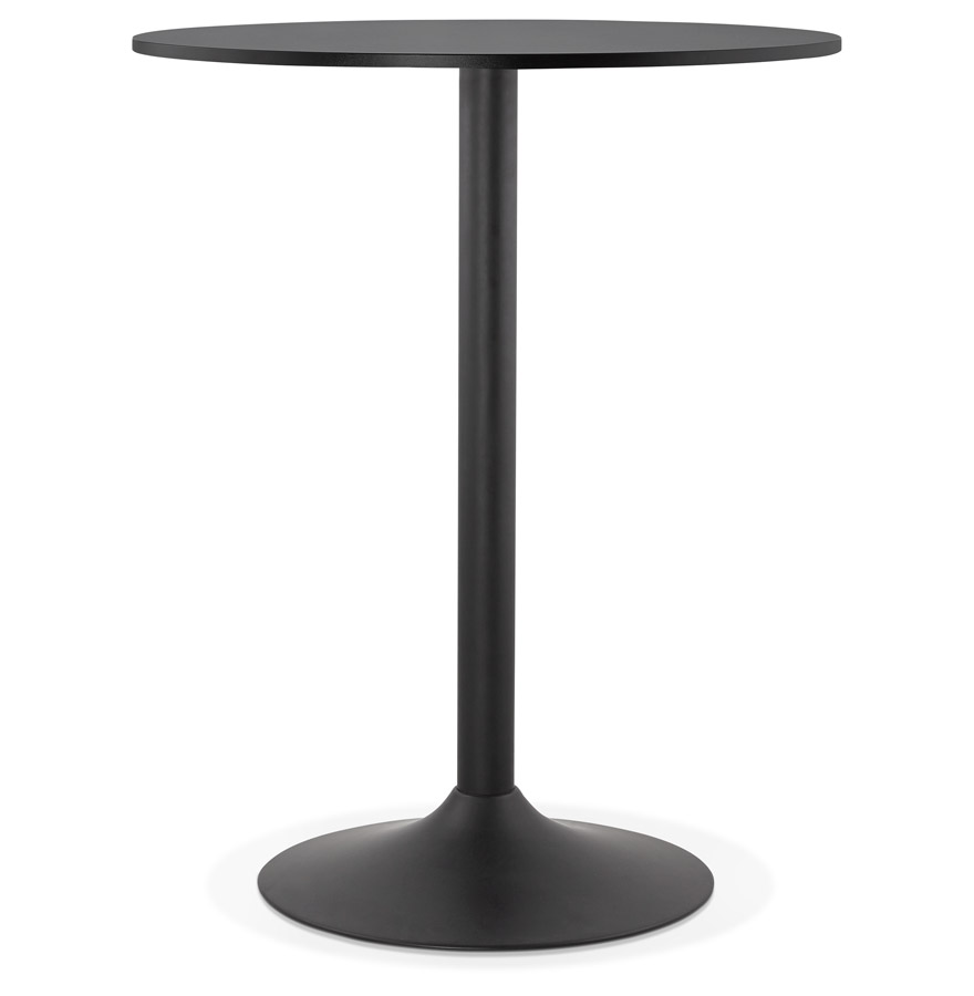 Kokoon Design Black 'BRASILIA' High Bar / High Table - Ø 90 Cm