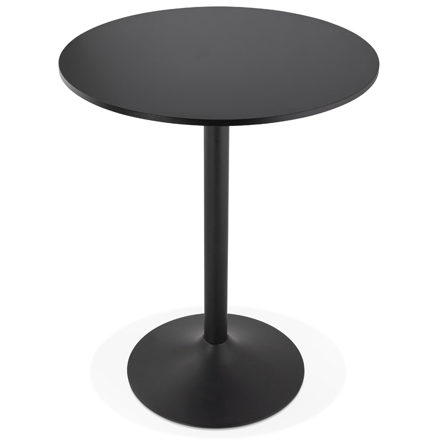 Kokoon Design Black 'BRASILIA' High Bar / High Table - Ø 90 Cm