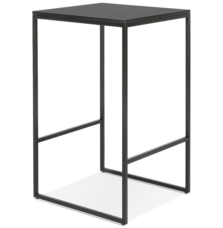 Kokoon Design Black 'ORTOS' Industrial Style High Table Ideal For Professionals