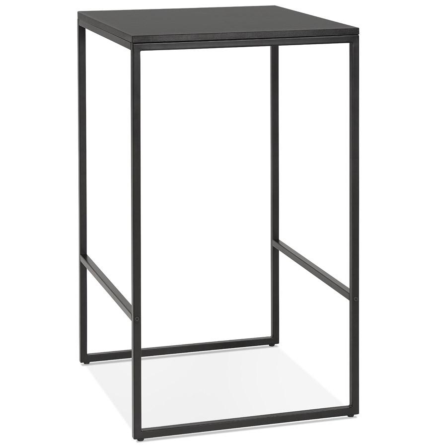 kokoon design Black 'ORTOS' industrial style high table ideal for professionals