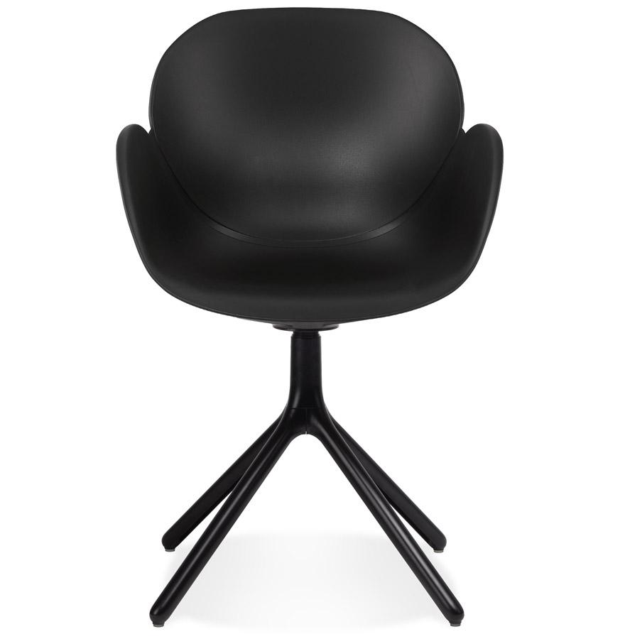 Kokoon Design Black Plastic 'APODIS' Chair With Armrests