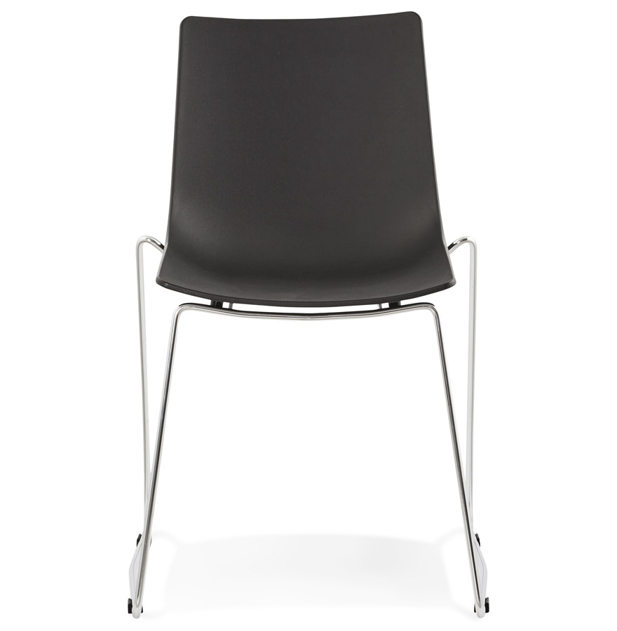 Kokoon Design Black 'TRENO' Designer Chair In Plastic