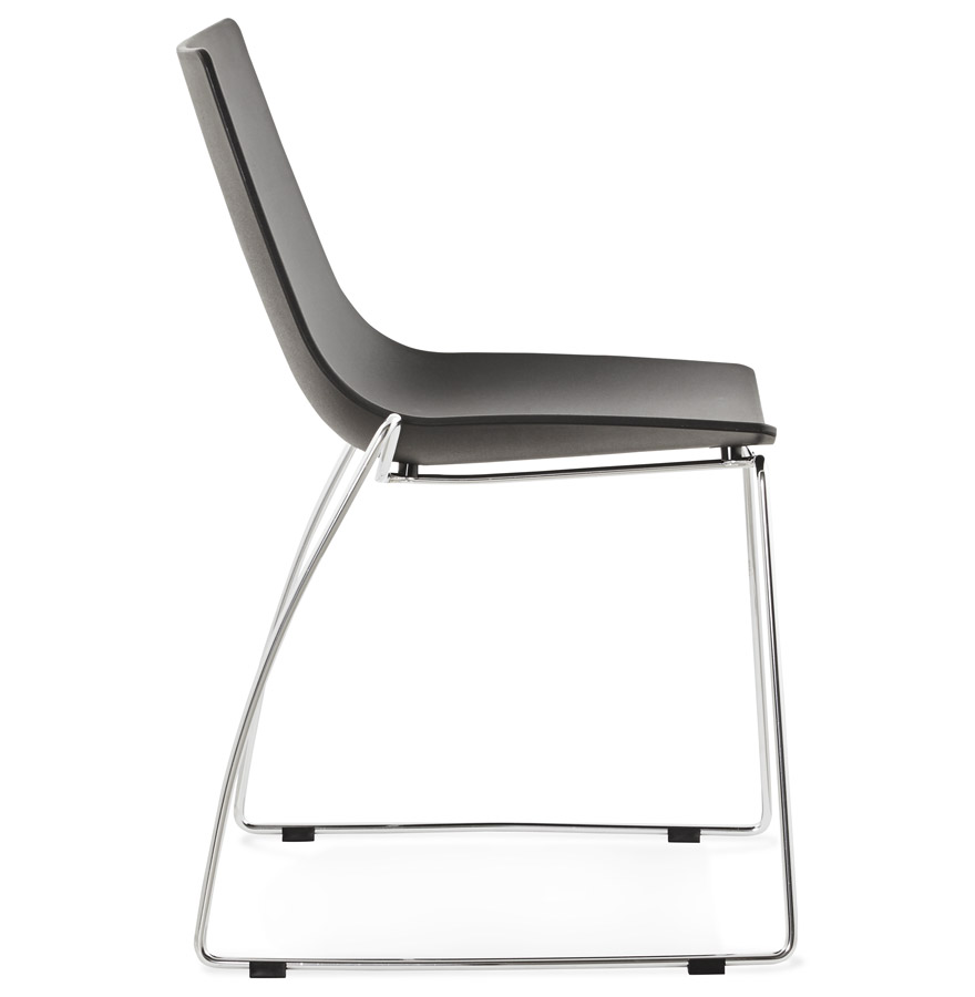 Kokoon Design Black 'TRENO' Designer Chair In Plastic