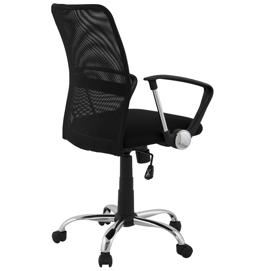 Kokoon Design Black 'TURIN' Office Armchair In Durable Fabric