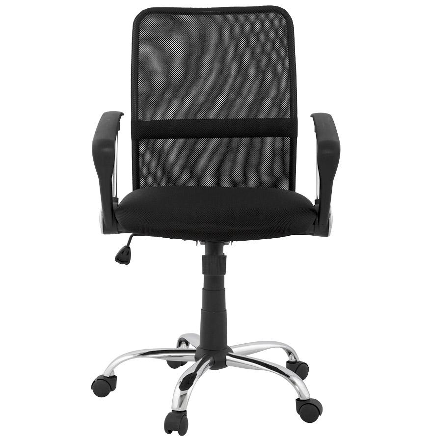 Kokoon Design Black 'TURIN' Office Armchair In Durable Fabric