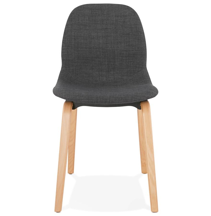 Kokoon Design CELTIK' Dining Room Chair In Gray Scandinavian Style Fabric