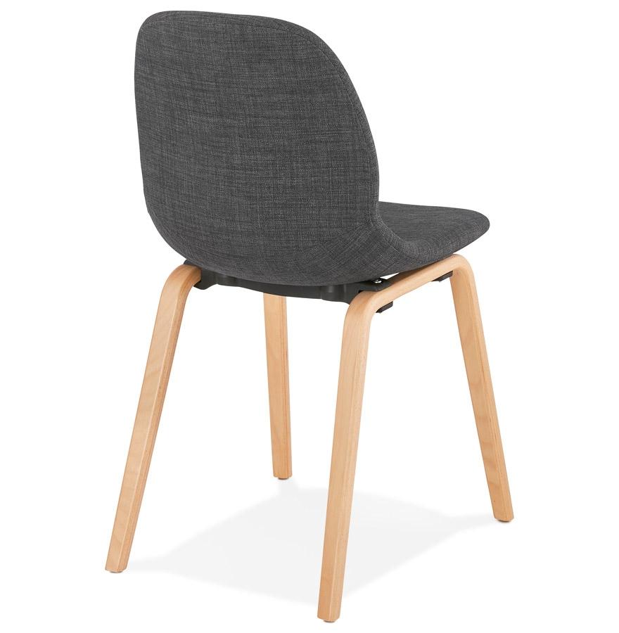 Kokoon Design CELTIK' Dining Room Chair In Gray Scandinavian Style Fabric
