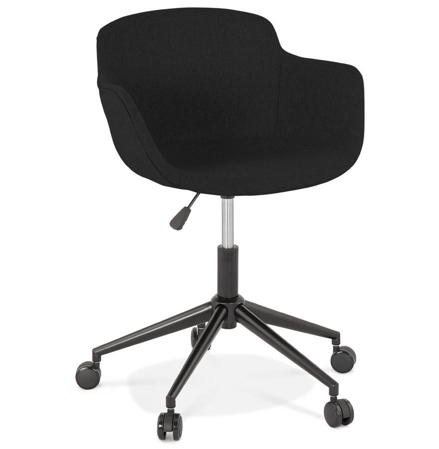 Kokoon Design CENTURION' Office Chair In Black Fabric On Casters