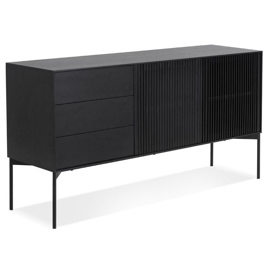 kokoon design CONVIV' designer storage unit in black wood