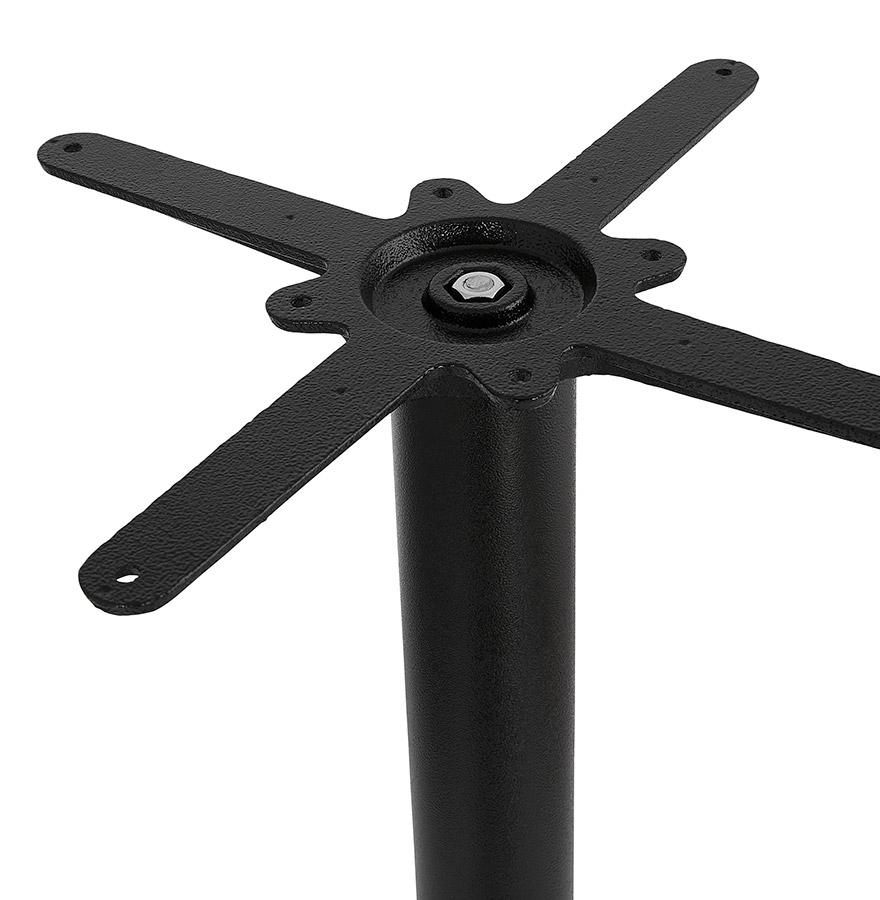 Kokoon Design CORTADO' 75 Round Table Leg In Black Metal Indoor/outdoor