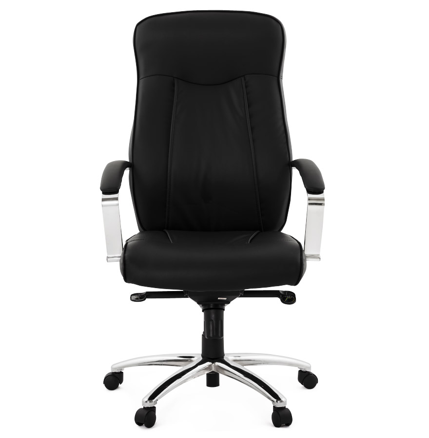 Kokoon Design DATA' Designer Office Armchair In Black Synthetic Material