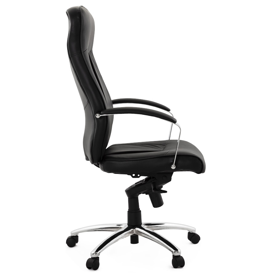 Kokoon Design DATA' Designer Office Armchair In Black Synthetic Material