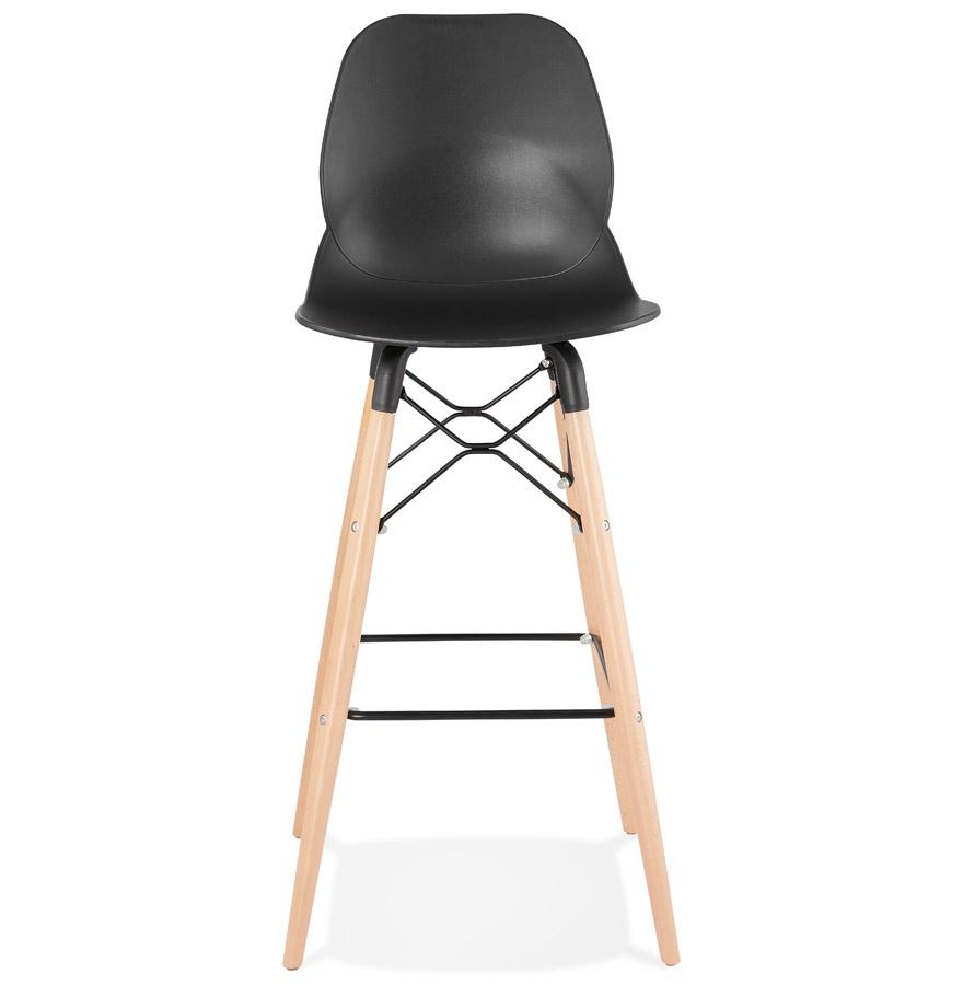 Kokoon Design Designer Bar Stool 'COSMIK' Black Scandinavian Style