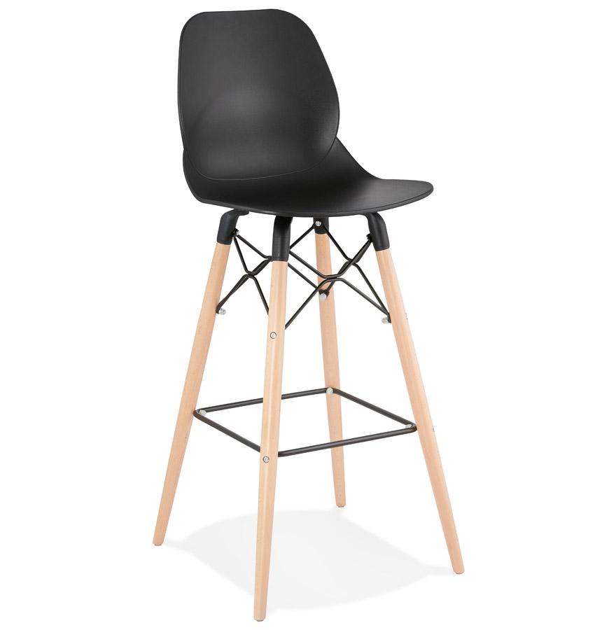 kokoon design Designer bar stool 'COSMIK' black Scandinavian style kokoon design Designer bar stool 'COSMIK' black Scandinavian style
