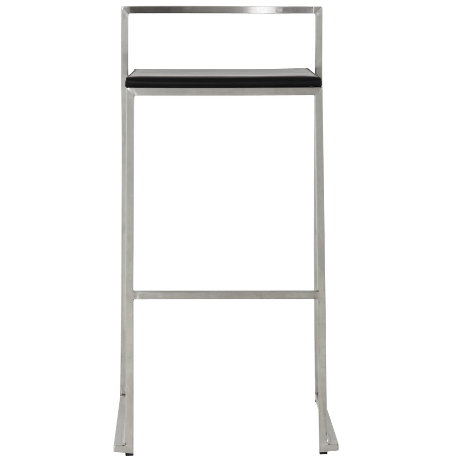 Kokoon Design Designer Bar Stool 'DISKO' Black Stackable Industrial Style