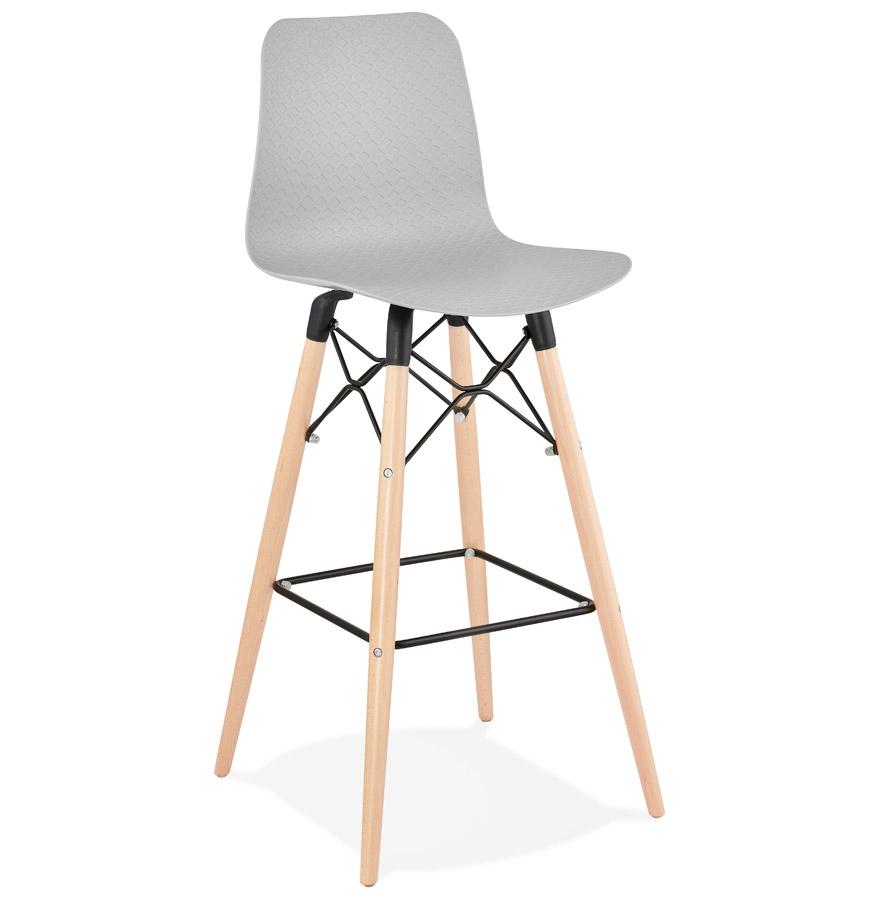 kokoon design Designer bar stool 'MOZAIK' gray Scandinavian style