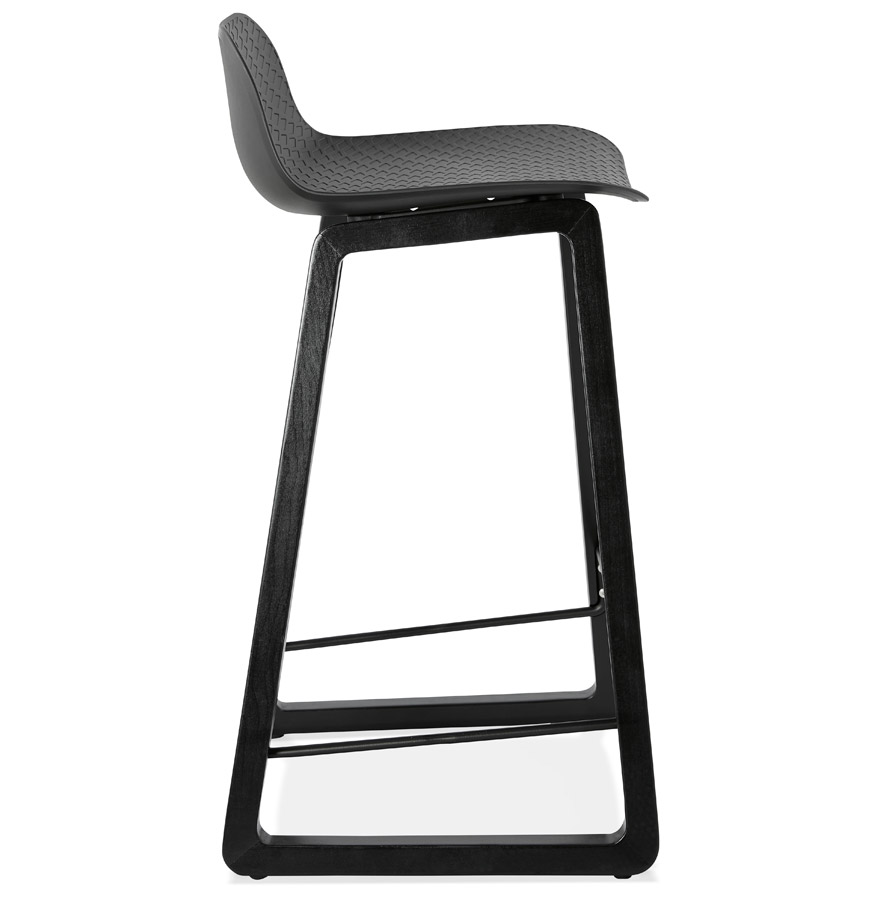 Kokoon Design Designer Black Mid-height Snack Stool 'SASHIMI MINI'
