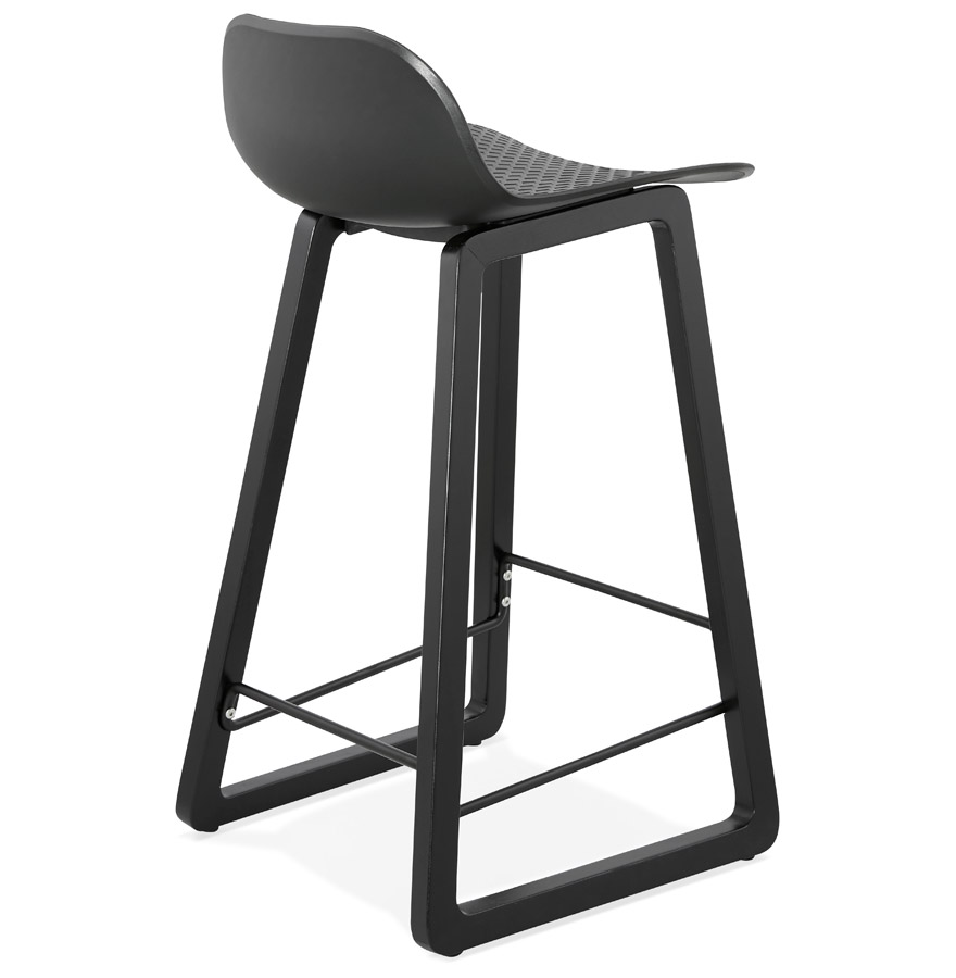 Kokoon Design Designer Black Mid-height Snack Stool 'SASHIMI MINI'