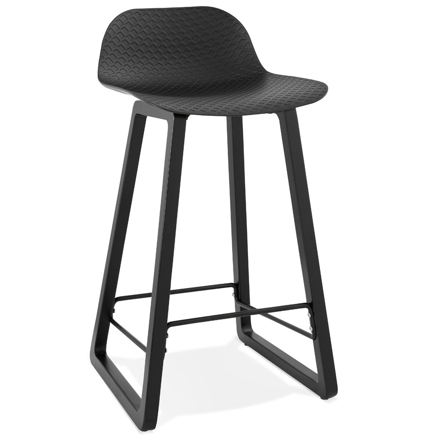 kokoon design Designer black mid-height snack stool 'SASHIMI MINI' kokoon design Designer black mid-height snack stool 'SASHIMI MINI'