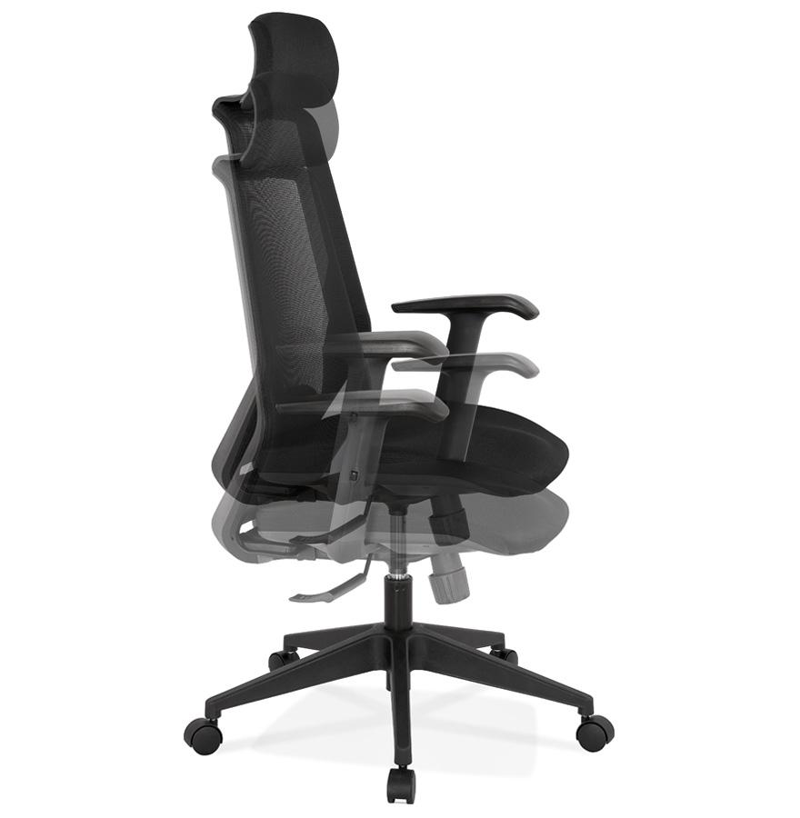 Kokoon Design Designer Black 'VEKTOR' Ergonomic Office Chair
