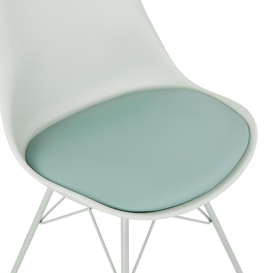 Kokoon Design Designer Chair 'BYBLOS' Light Green Industrial Style