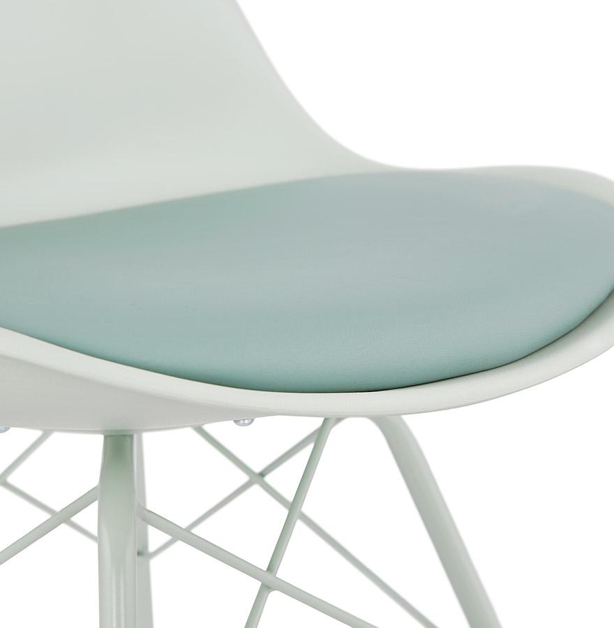 Kokoon Design Designer Chair 'BYBLOS' Light Green Industrial Style