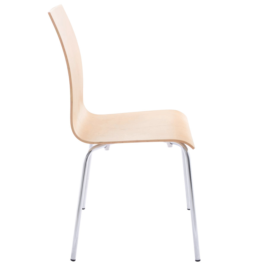 Kokoon Design Designer Dining Room Chair 'ESPERA' In Natural Finish Wood