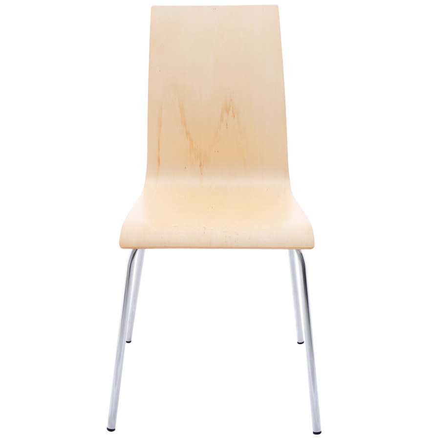Kokoon Design Designer Dining Room Chair 'ESPERA' In Natural Finish Wood