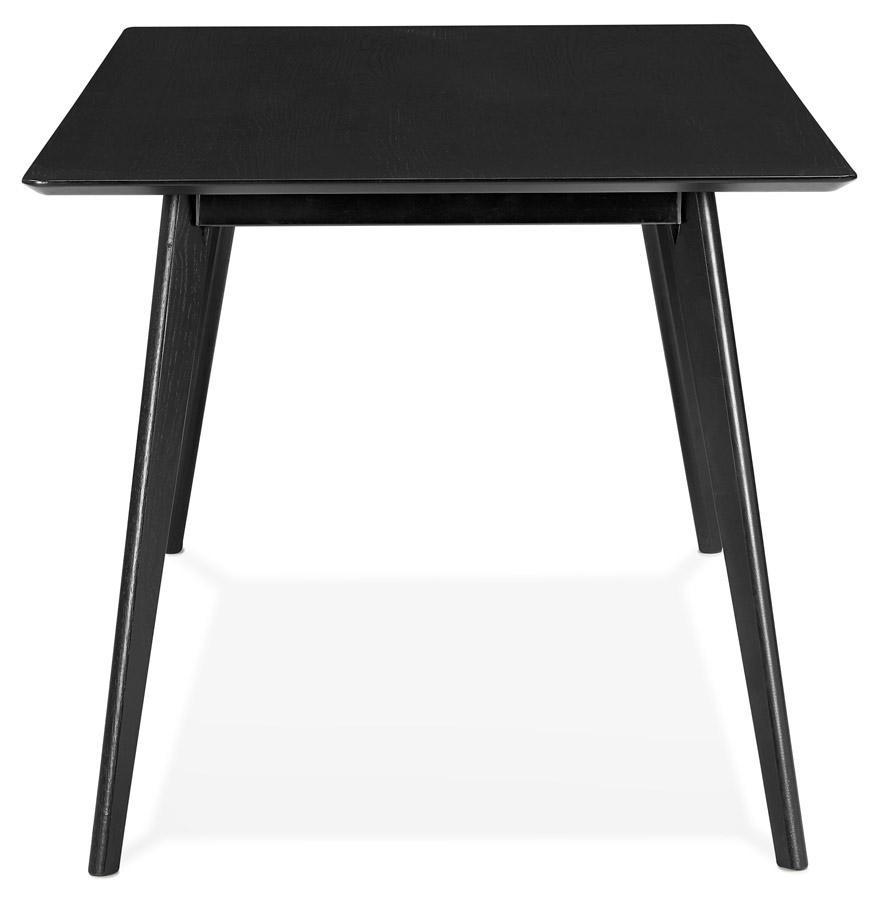 Kokoon Design Designer Dining Table / Desk 'BARISTA' In Black Wood - 180x90 Cm
