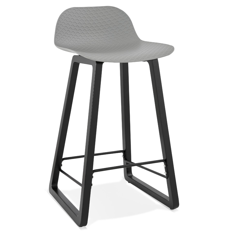 kokoon design Designer gray mid-height snack stool 'SASHIMI MINI'