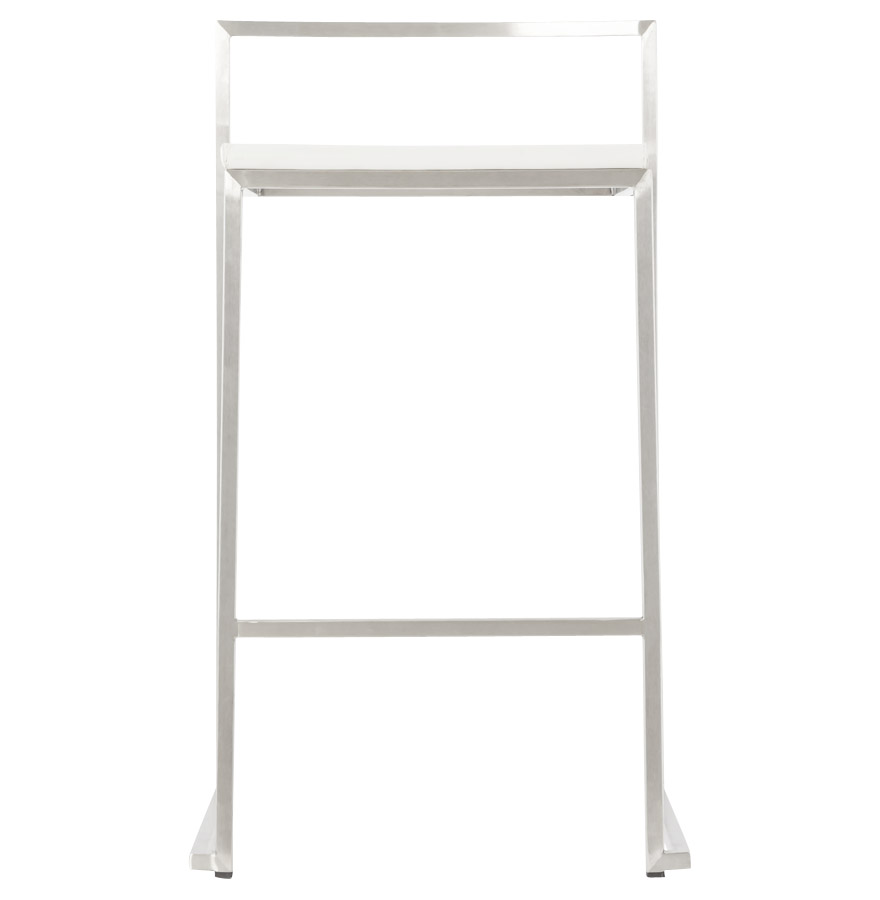 Kokoon Design Designer Mid-height Snack Stool 'DISKO MINI' Stackable White