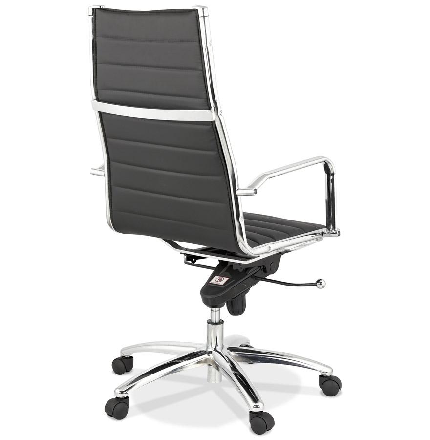 Kokoon Design Designer Office Armchair 'MILAN' In Black Synthetic Material