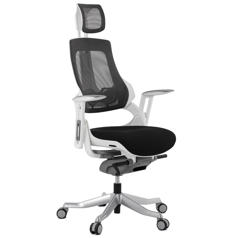 kokoon design Ergonomic office chair 'TEKNIK' in black fabric kokoon design Ergonomic office chair 'TEKNIK' in black fabric