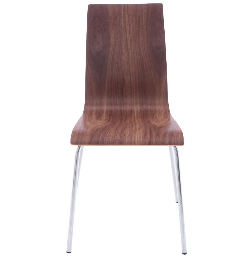 Kokoon Design ESPERA' Designer Dining Room Chair In Walnut Finish Wood