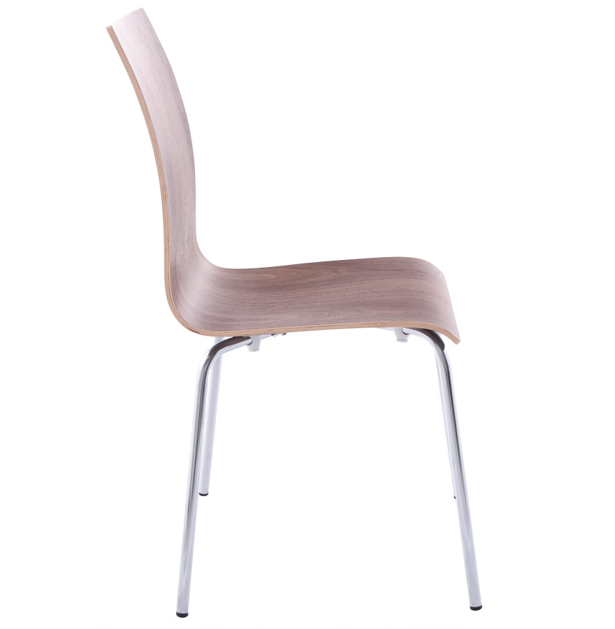 Kokoon Design ESPERA' Designer Dining Room Chair In Walnut Finish Wood