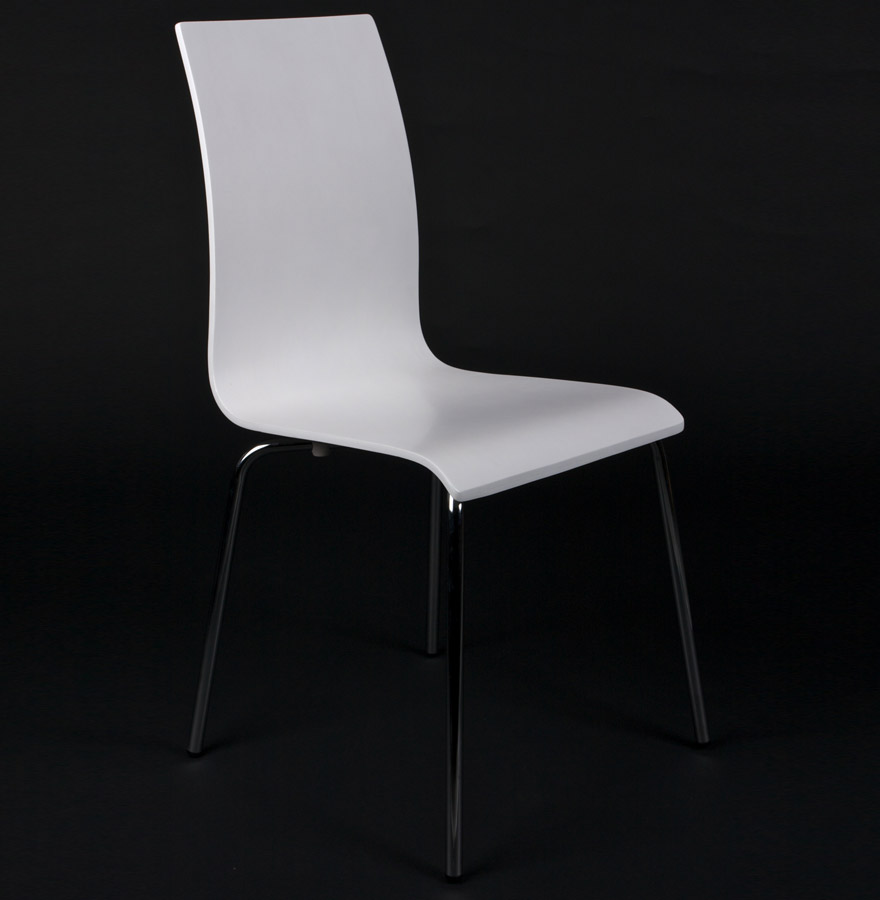 Kokoon Design ESPERA' Designer Dining Room Chair In White Wood