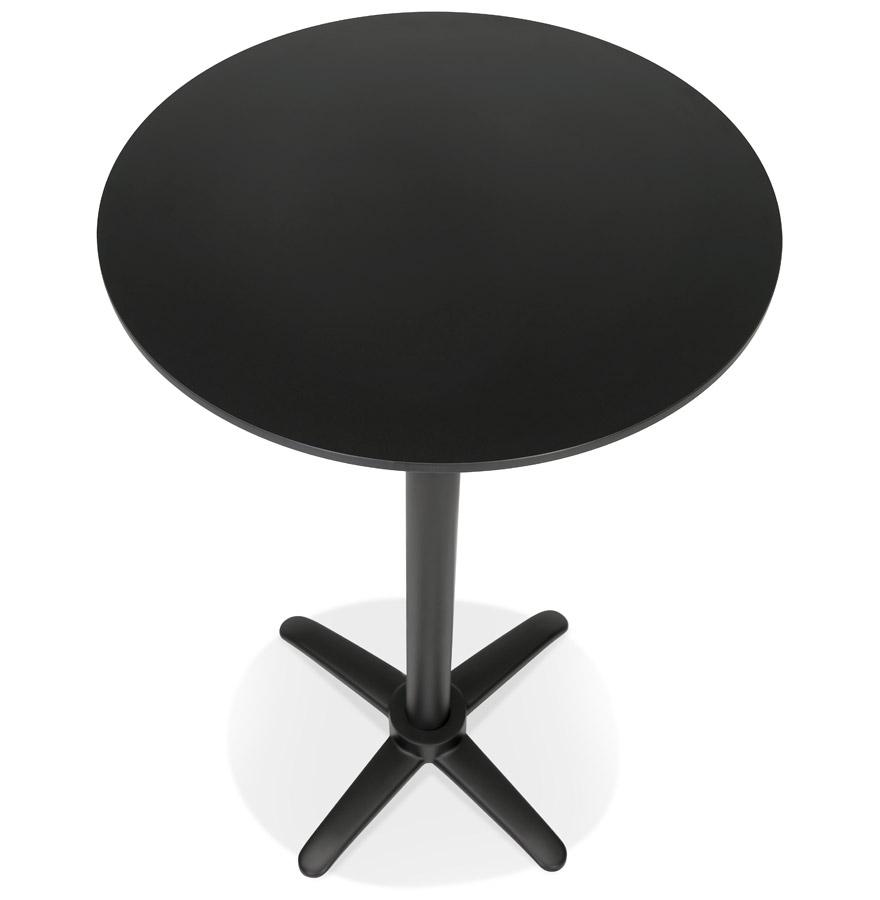Kokoon Design Foldable High Table 'PAXTON' Round Black - Ø 68 Cm