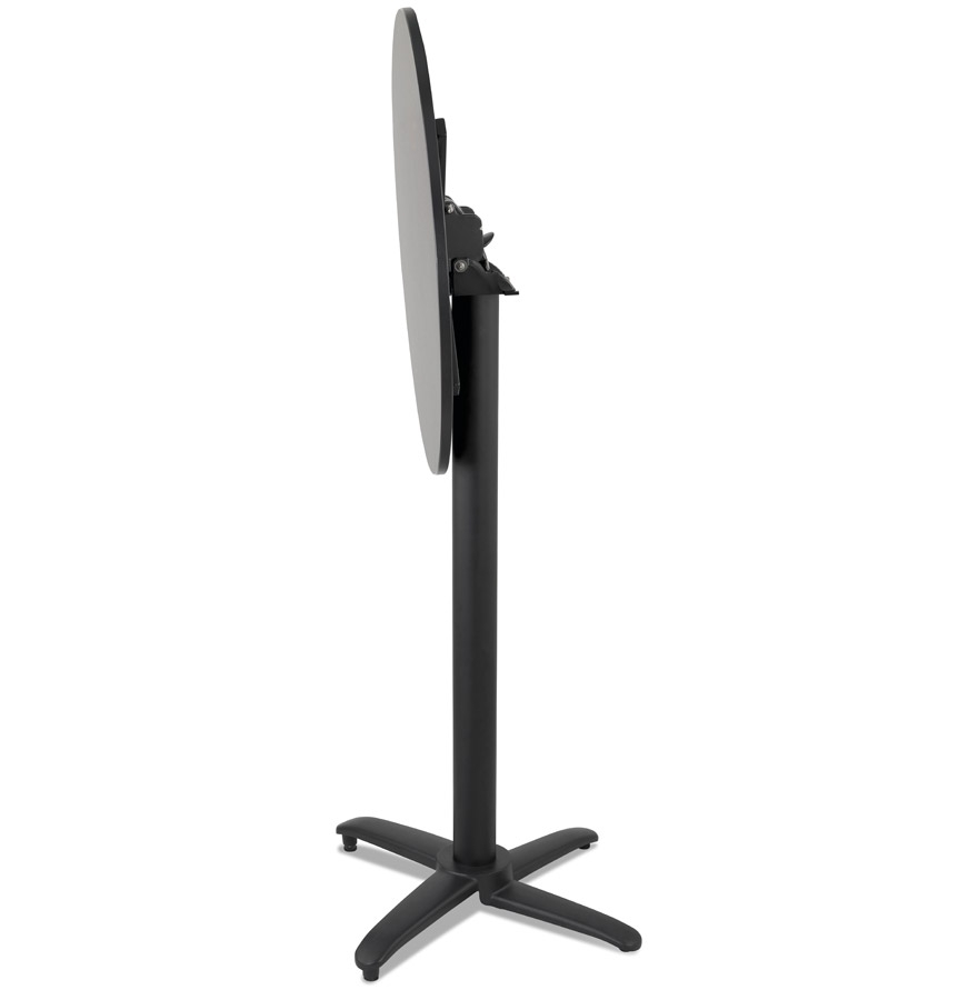 Kokoon Design Foldable High Table 'PENUMBRA' Round Black - Ø 68 Cm