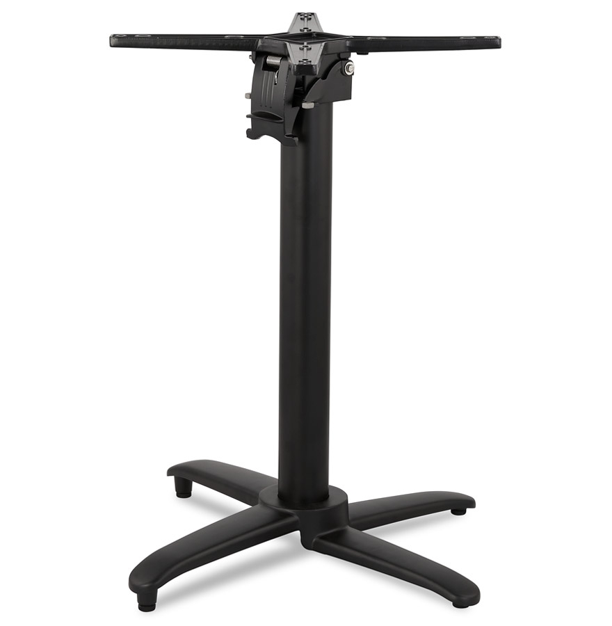 Kokoon Design Foldable Table Leg 'PRATIK' 75 In Black Aluminum Indoor/outdoor
