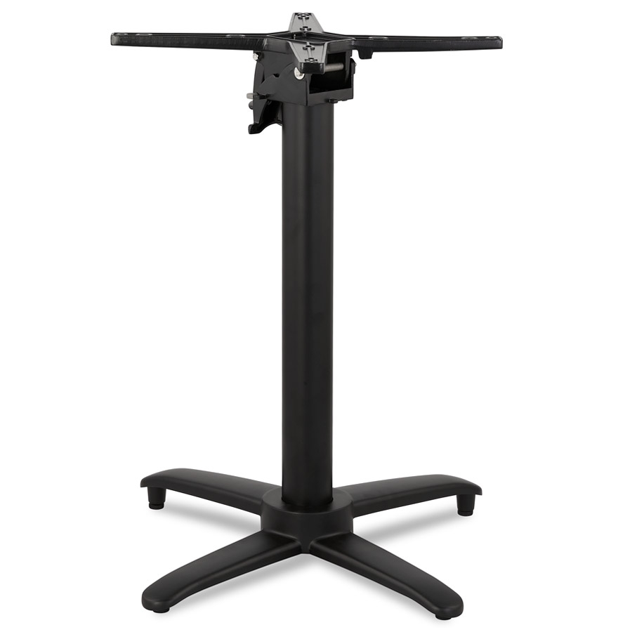 Kokoon Design Foldable Table Leg 'PRATIK' 75 In Black Aluminum Indoor/outdoor