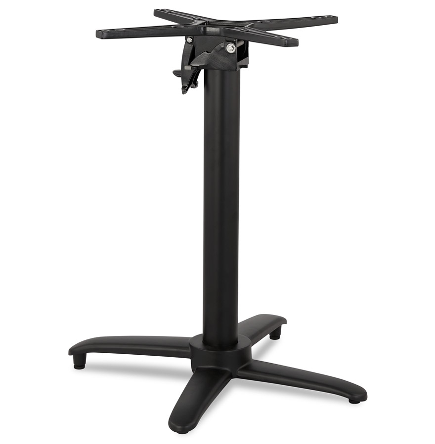 Kokoon Design Foldable Table Leg 'PRATIK' 75 In Black Aluminum Indoor/outdoor