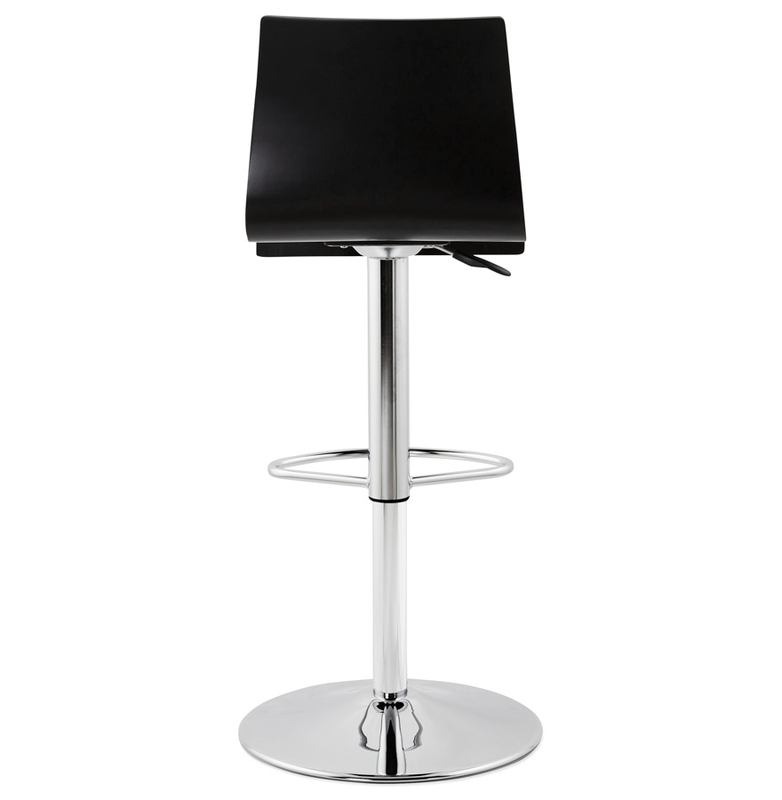 Kokoon Design FOREST' Adjustable Bar Stool In Black Wood
