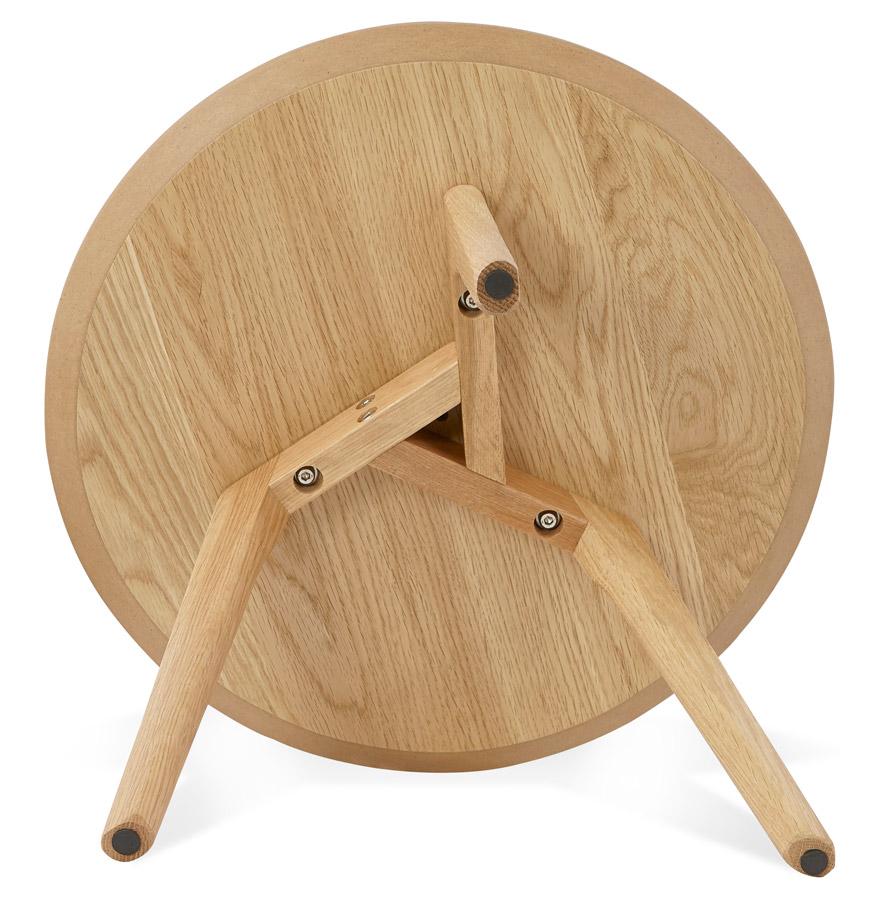 Kokoon Design GABY' Round Nesting Tables In Natural Wood