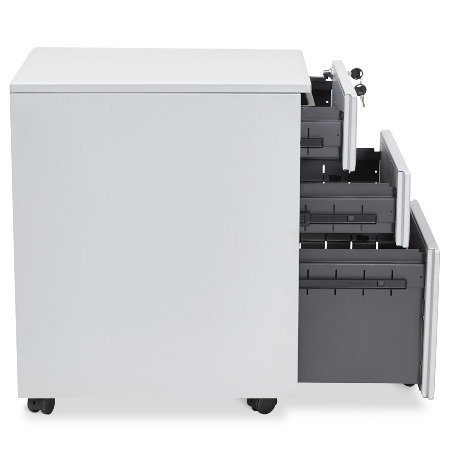 Kokoon Design Gray 'DALI' Storage Box With Drawers For Office