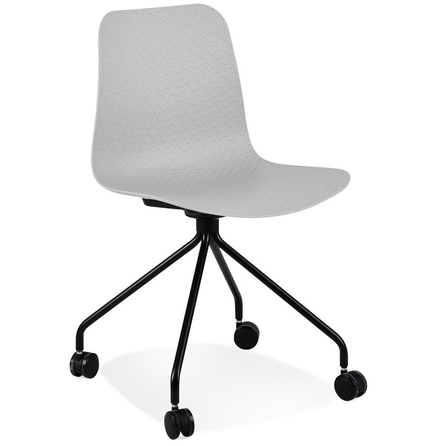 kokoon design Gray 'EVORA' office design chair on casters