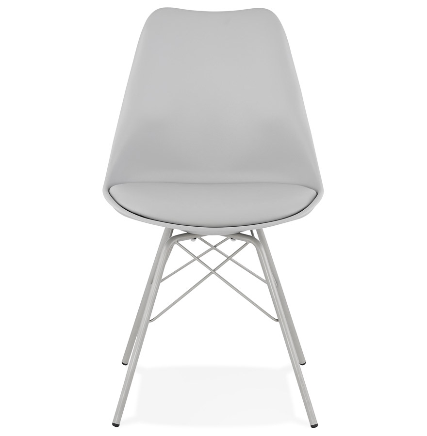 Kokoon Design Gray Industrial Style 'BYBLOS' Designer Chair