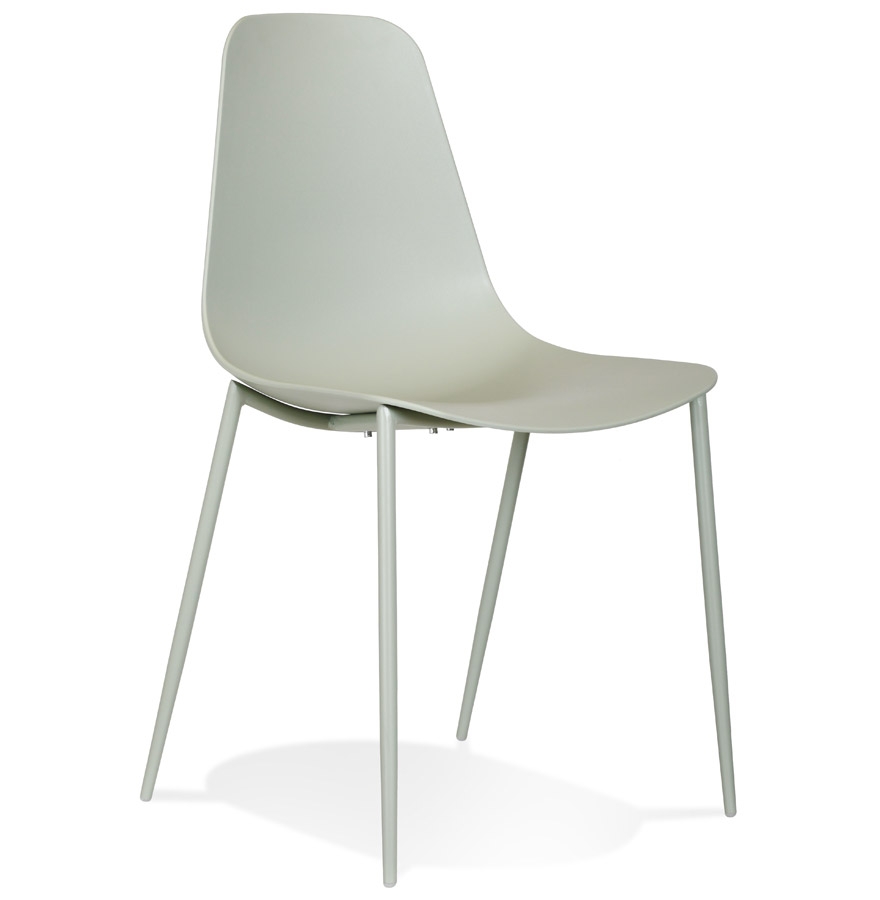 kokoon design Green indoor/outdoor 'FELIZ' chair in plastic and metal